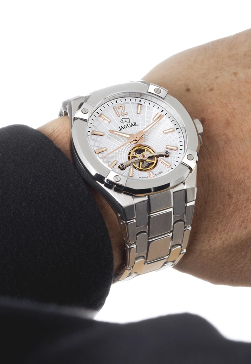 RELOJ DE PULSERA JAGUAR J1007/1 SWISS BLANCO HOMBRE AUTOMÁTICO - 3