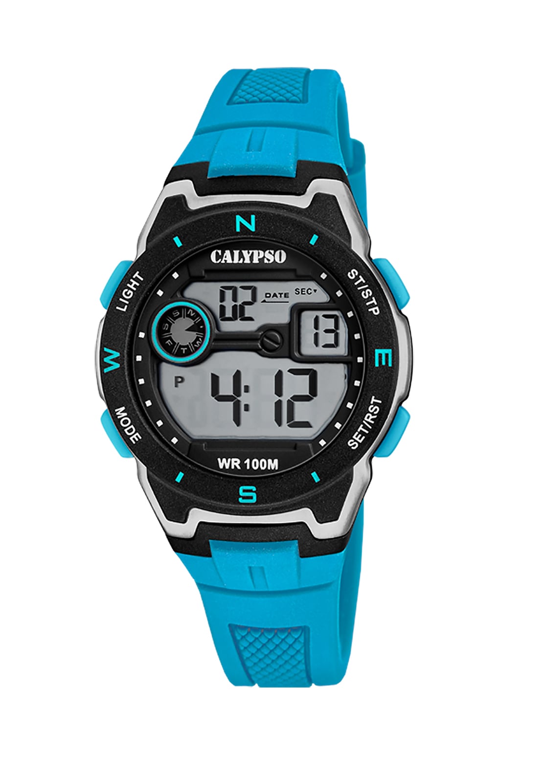 RELOJ DE PULSERA CALYPSO K5853/1 NEGRO INFANTIL DIGITAL CRUSH - 1