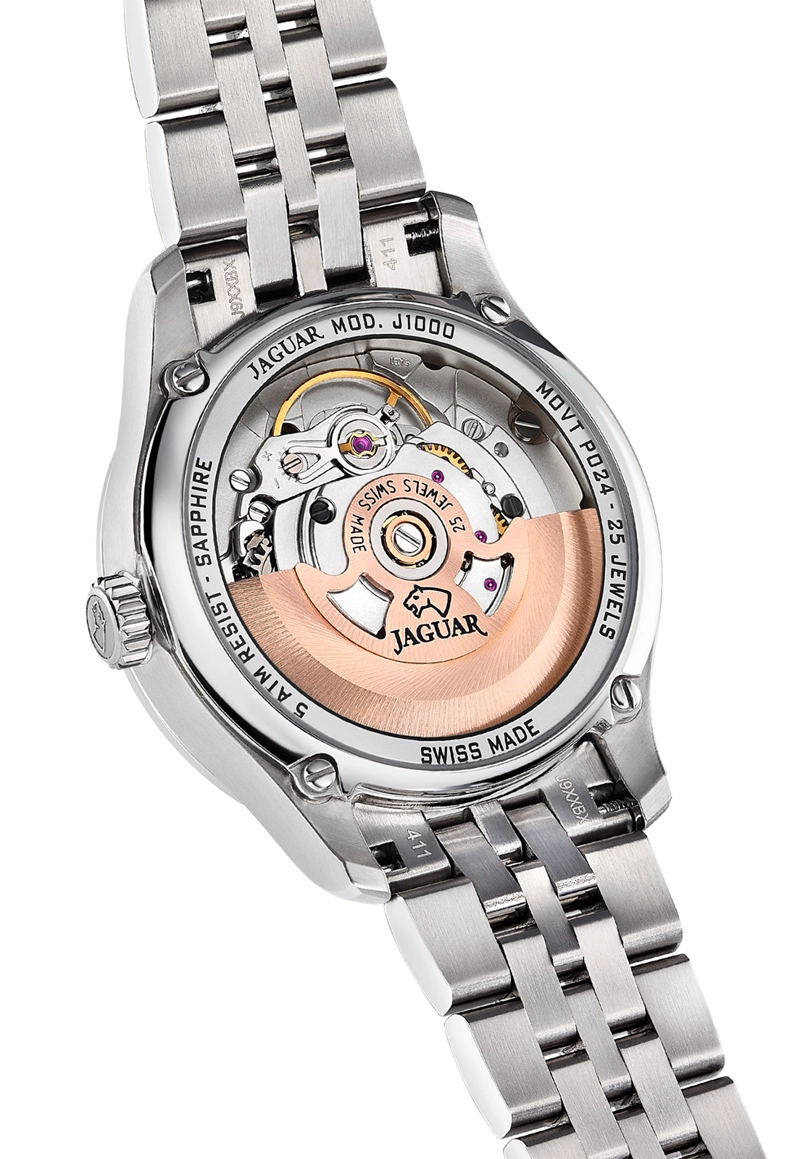 RELOJ DE PULSERA JAGUAR J1000/2 SWISS NEGRO MUJER AUTOMÁTICO - 2