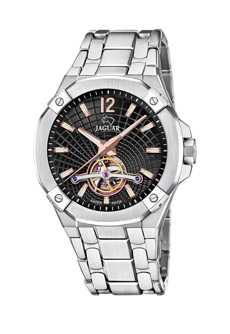 RELOJ DE PULSERA JAGUAR J1007/4 SWISS NEGRO HOMBRE AUTOMÁTICO - 1