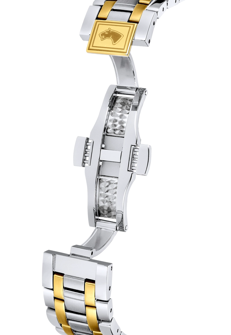 RELOJ J1001/1 JAGUAR SWISS PLATEADO HOMBRE AUTOMATICO - 3