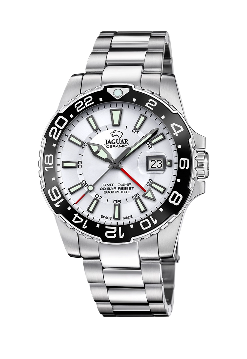 RELOJ DE PULSERA JAGUAR J1011/1 SWISS BLANCO HOMBRE CERAMIC - 1