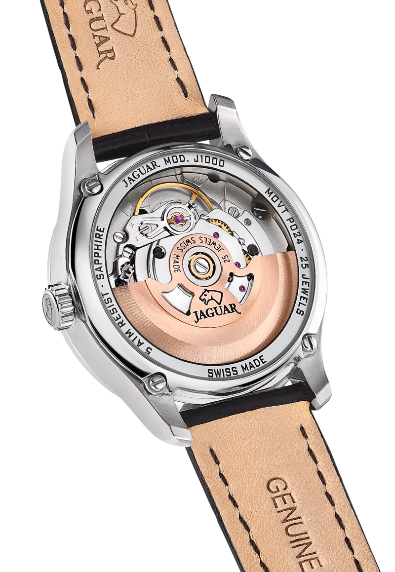 RELOJ DE PULSERA JAGUAR J1000/B SWISS NEGRO MUJER AUTOMÁTICO - 2