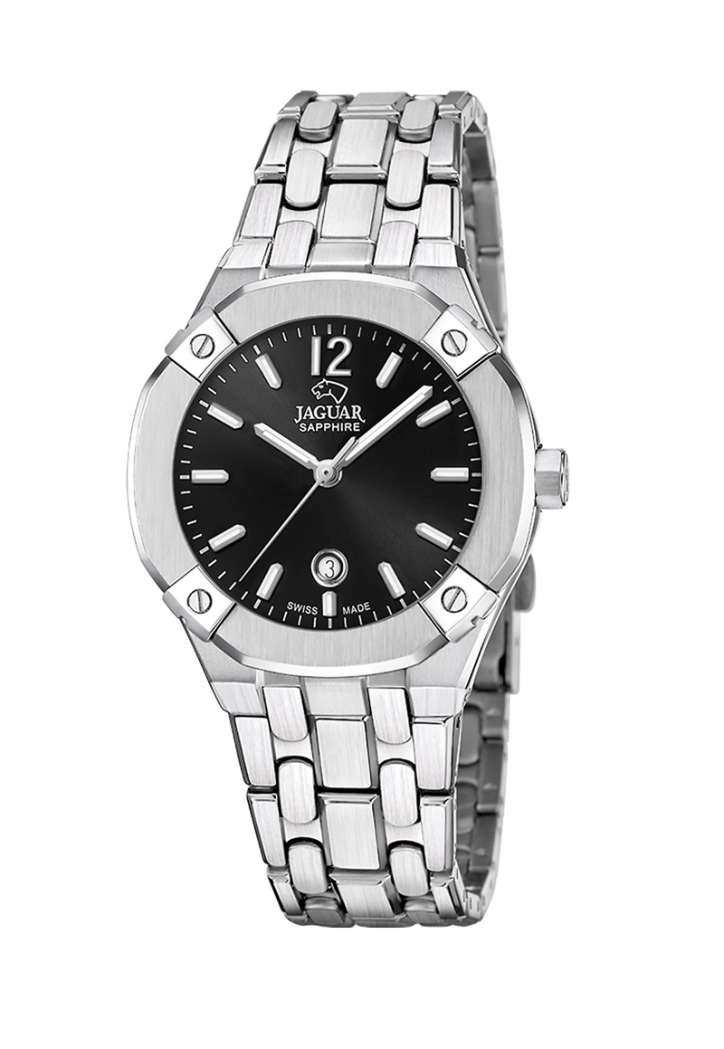 RELOJ DE PULSERA JAGUAR J1016/3 SWISS NEGRO MUJER DIPLOMATIC - 1