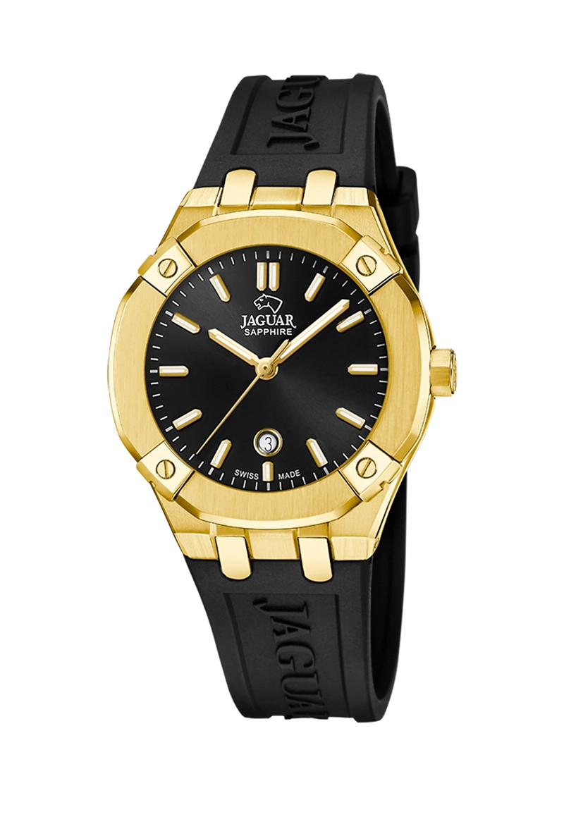 RELOJ DE PULSERA JAGUAR J1018/1 SWISS NEGRO MUJER DIPLOMATIC - 1