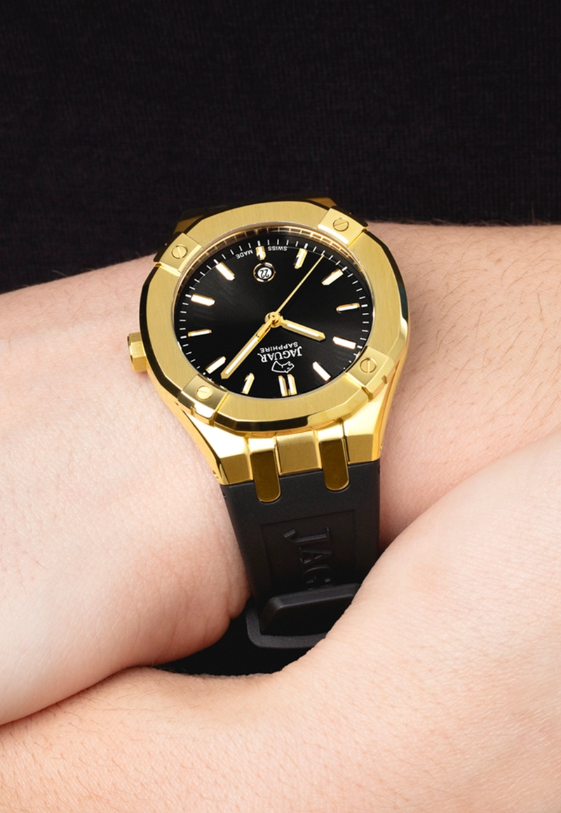 RELOJ DE PULSERA JAGUAR J1018/1 SWISS NEGRO MUJER DIPLOMATIC - 2