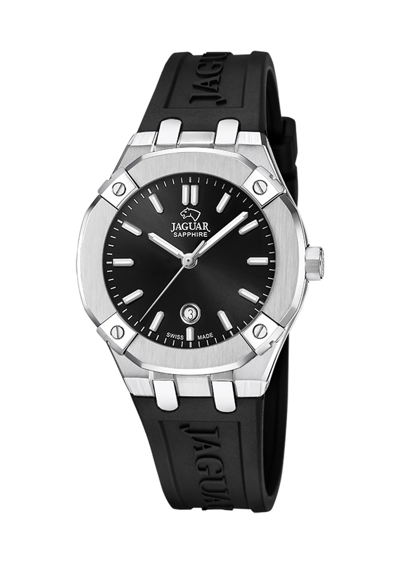 RELOJ DE PULSERA JAGUAR J1017/2 SWISS NEGRO MUJER DIPLOMATIC - 1