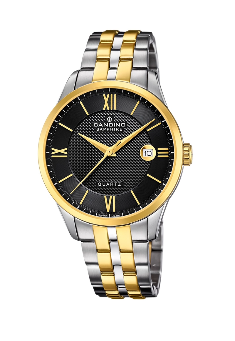 RELOJ DE PULSERA CANDINO C4706/C SWISS NEGRO HOMBRE COUPLES CLASSIC - 1