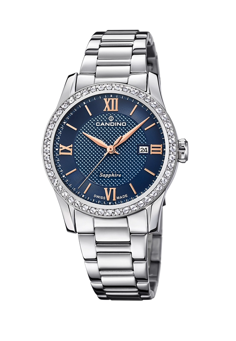 RELOJ C4740/2 CANDINO SWISS AZUL MUJER COUPLES CLASSIC - 1