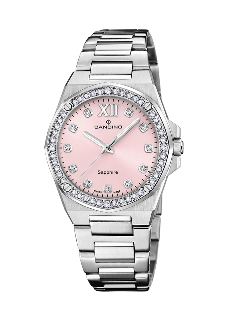 RELOJ DE PULSERA CANDINO C4751/4 SWISS ROSA MUJER NEWNESS - 1