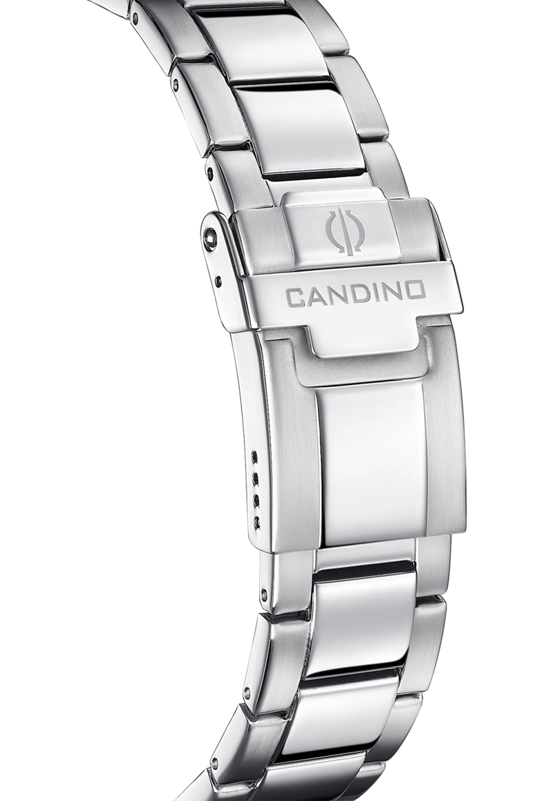 RELOJ DE PULSERA CANDINO C4757/1 SWISS BLANCO HOMBRE COUPLE CLASSIC - 2