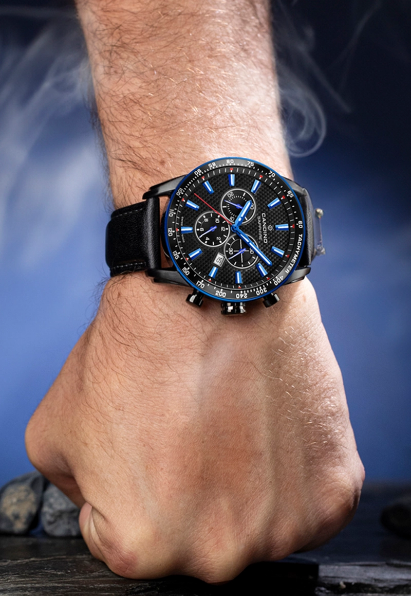RELOJ DE PULSERA CANDINO C4759/4 SWISS NEGRO HOMBRE COUPLE CLASSIC - 2