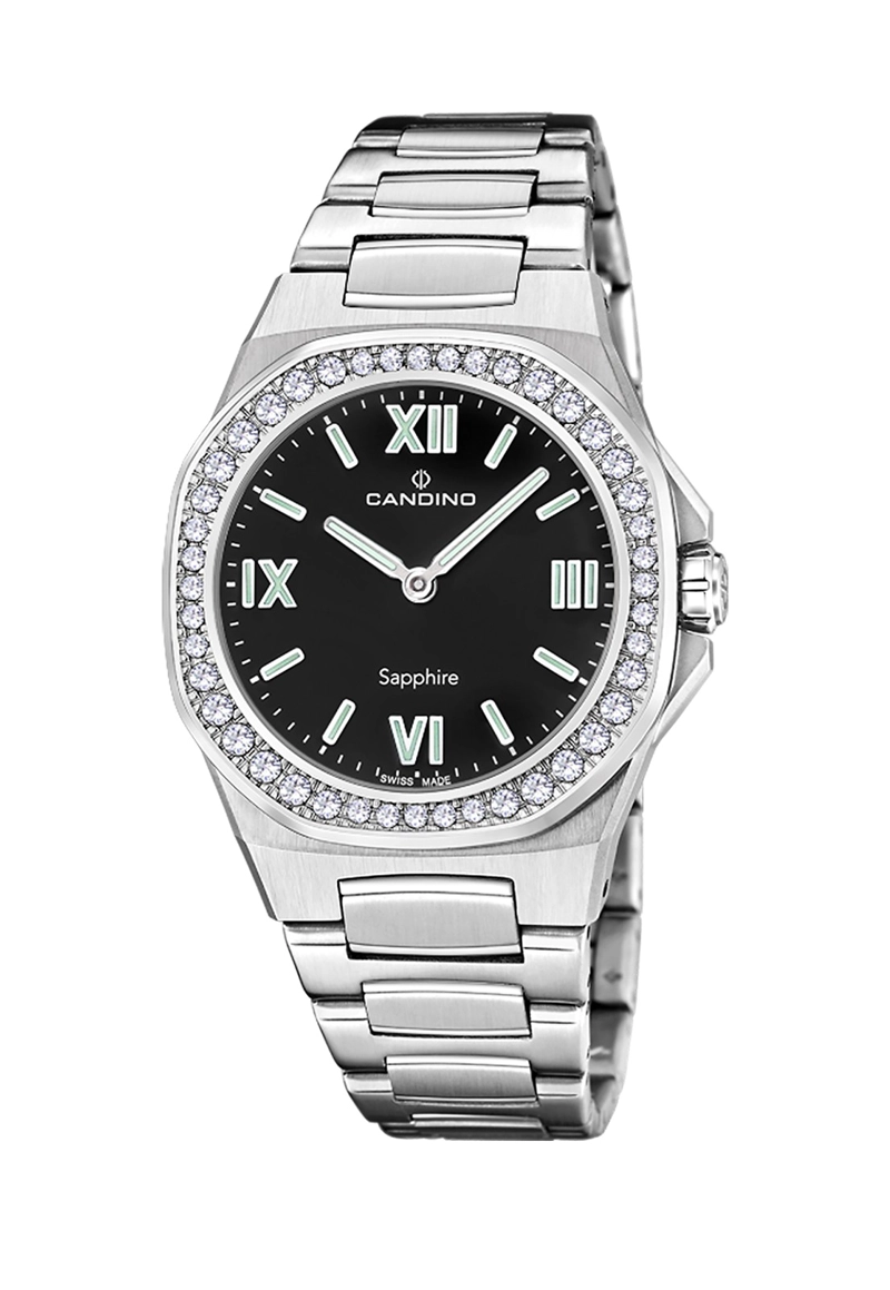 RELOJ DE PULSERA CANDINO C4753/5 SWISS NEGRO MUJER NEWNESS - 1