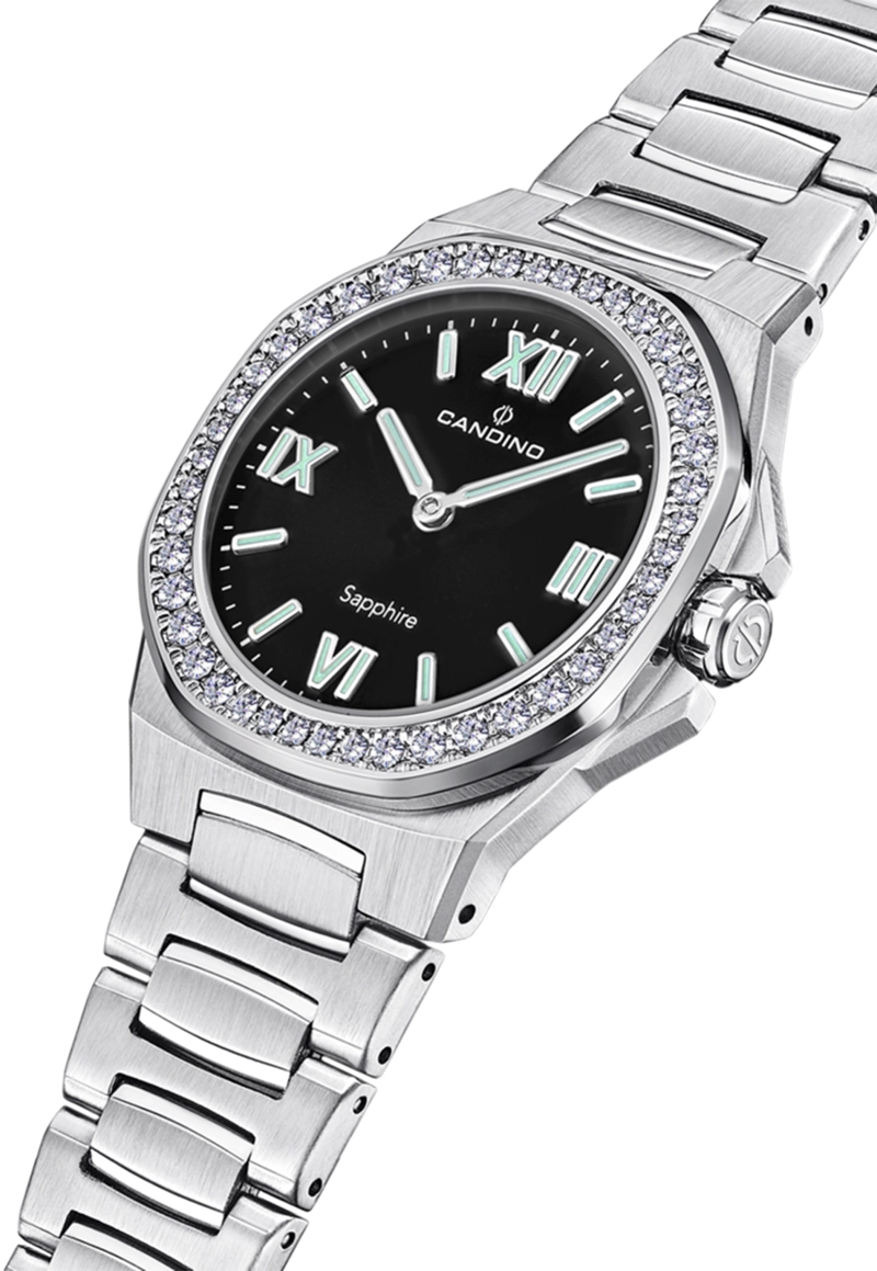 RELOJ DE PULSERA CANDINO C4753/5 SWISS NEGRO MUJER NEWNESS - 3