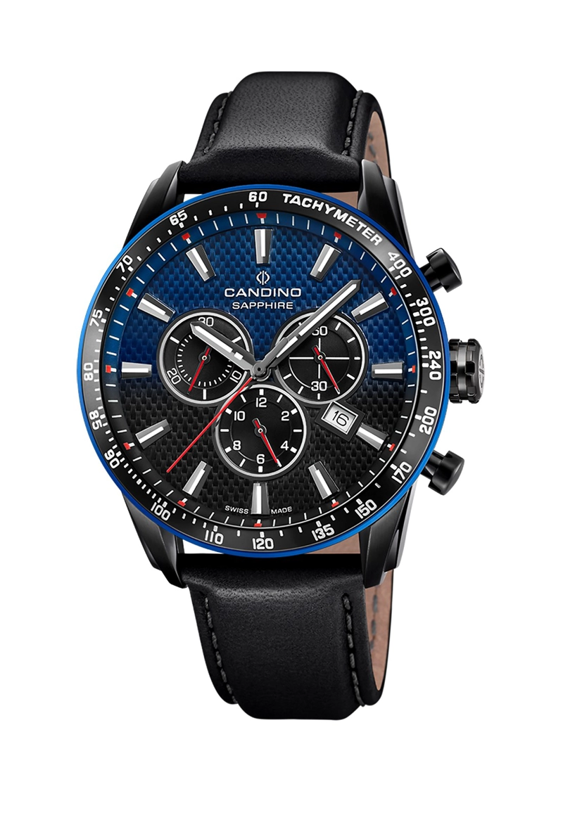 RELOJ DE PULSERA CANDINO C4759/2 SWISS AZUL HOMBRE COUPLE CLASSIC - 1