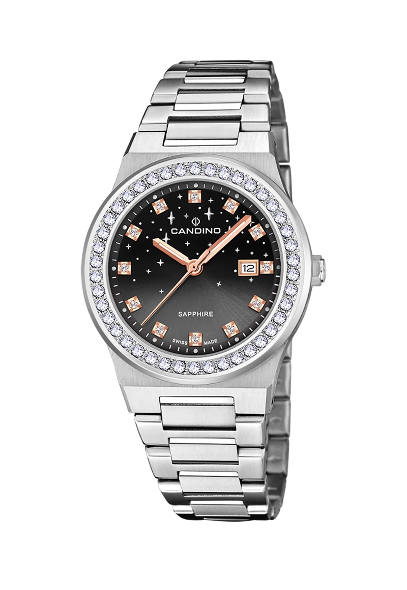 RELOJ DE PULSERA CANDINO C4749/4 SWISS NEGRO MUJER GENTS SPORT - 1