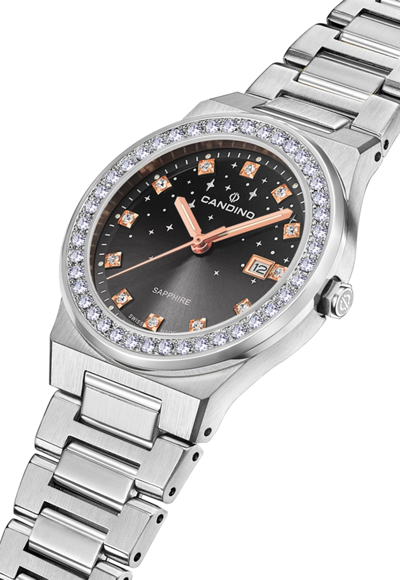 RELOJ DE PULSERA CANDINO C4749/4 SWISS NEGRO MUJER GENTS SPORT - 3