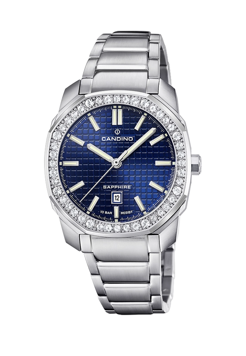 RELOJ DE PULSERA CANDINO C4756/4 SWISS AZUL MUJER COUPLE SPORT - 1