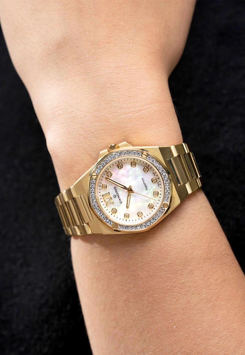 RELOJ DE PULSERA CANDINO C4755/1 SWISS BLANCO MUJER NEWNESS - 3