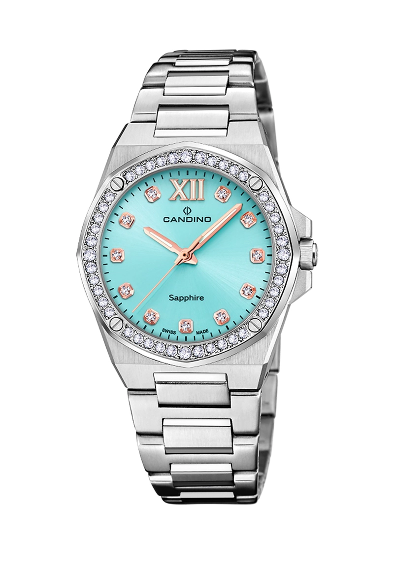 RELOJ DE PULSERA CANDINO C4751/2 SWISS AZUL MUJER NEWNESS - 1