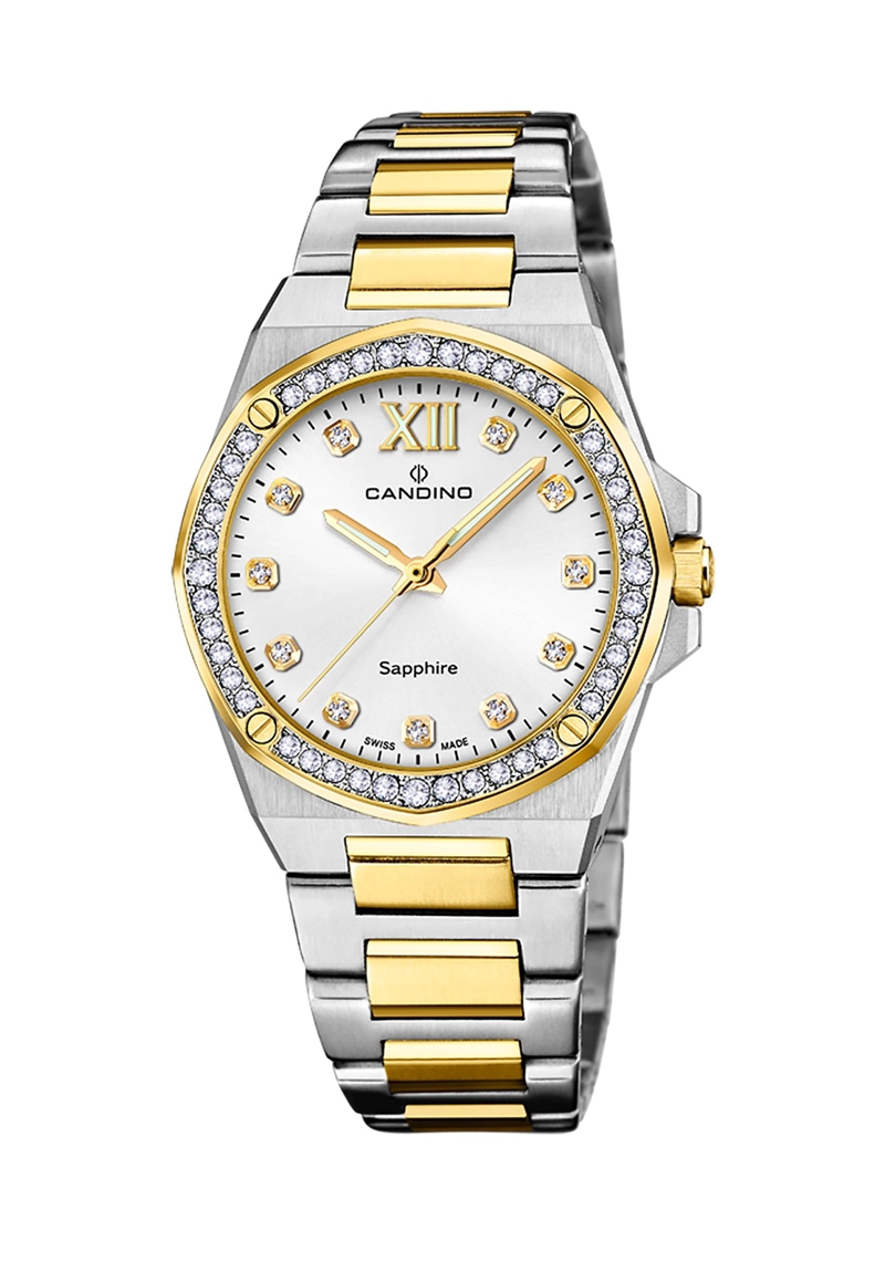 RELOJ DE PULSERA CANDINO C4752/1 SWISS BLANCO MUJER NEWNESS - 1