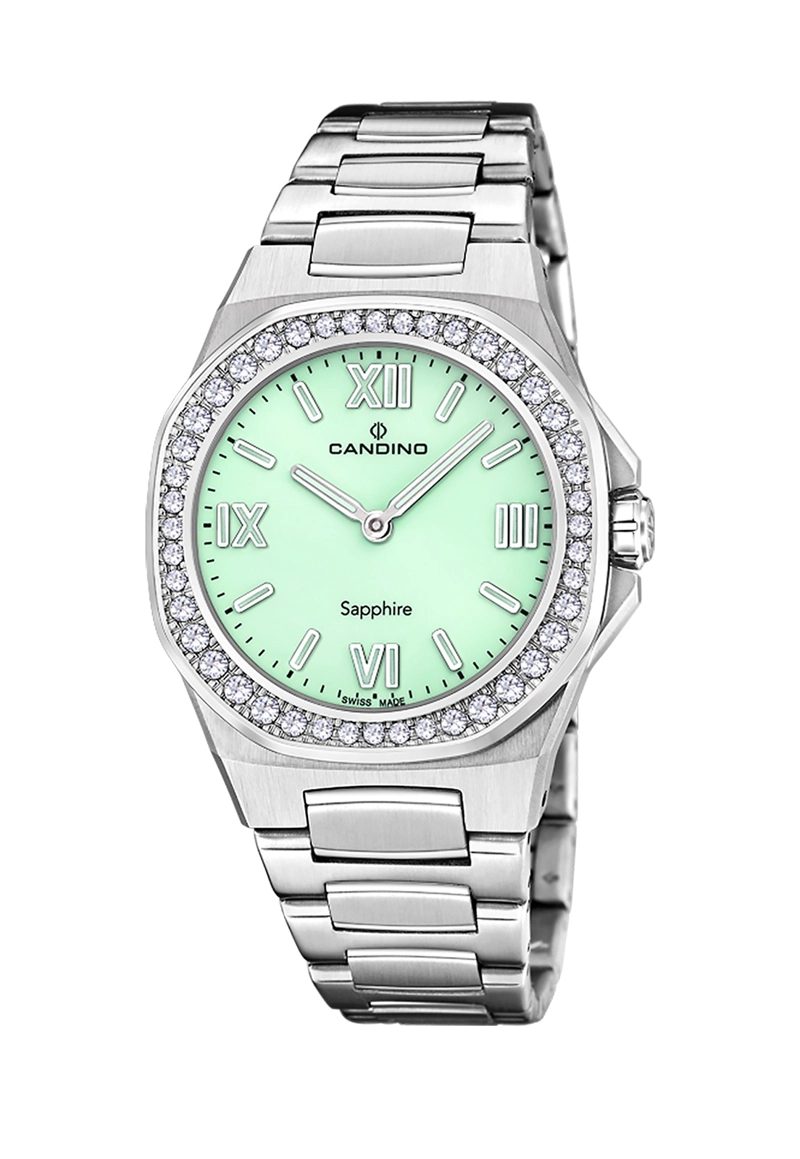 RELOJ DE PULSERA CANDINO C4753/2 SWISS VERDE MUJER NEWNESS - 1