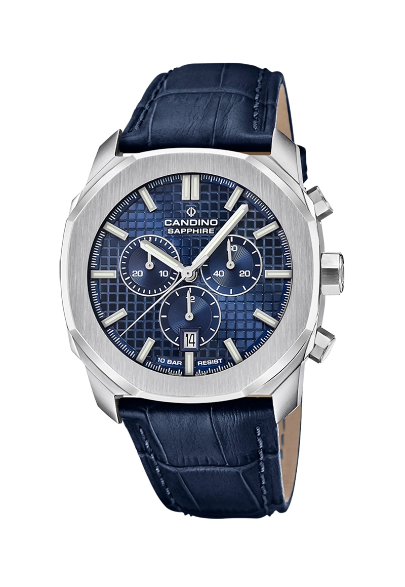 RELOJ DE PULSERA CANDINO C4747/2 SWISS AZUL HOMBRE COUPLE SPORT - 1