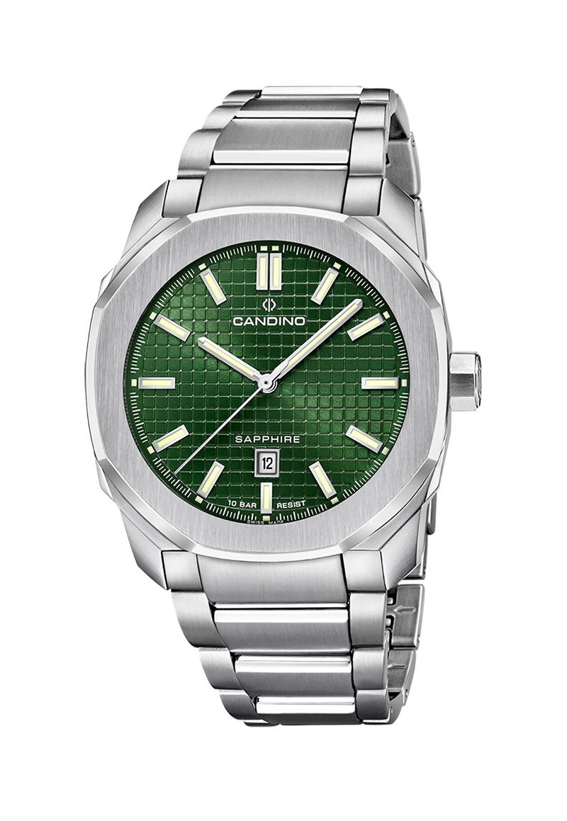 RELOJ DE PULSERA CANDINO C4754/3 SWISS VERDE HOMBRE COUPLE SPORT - 1