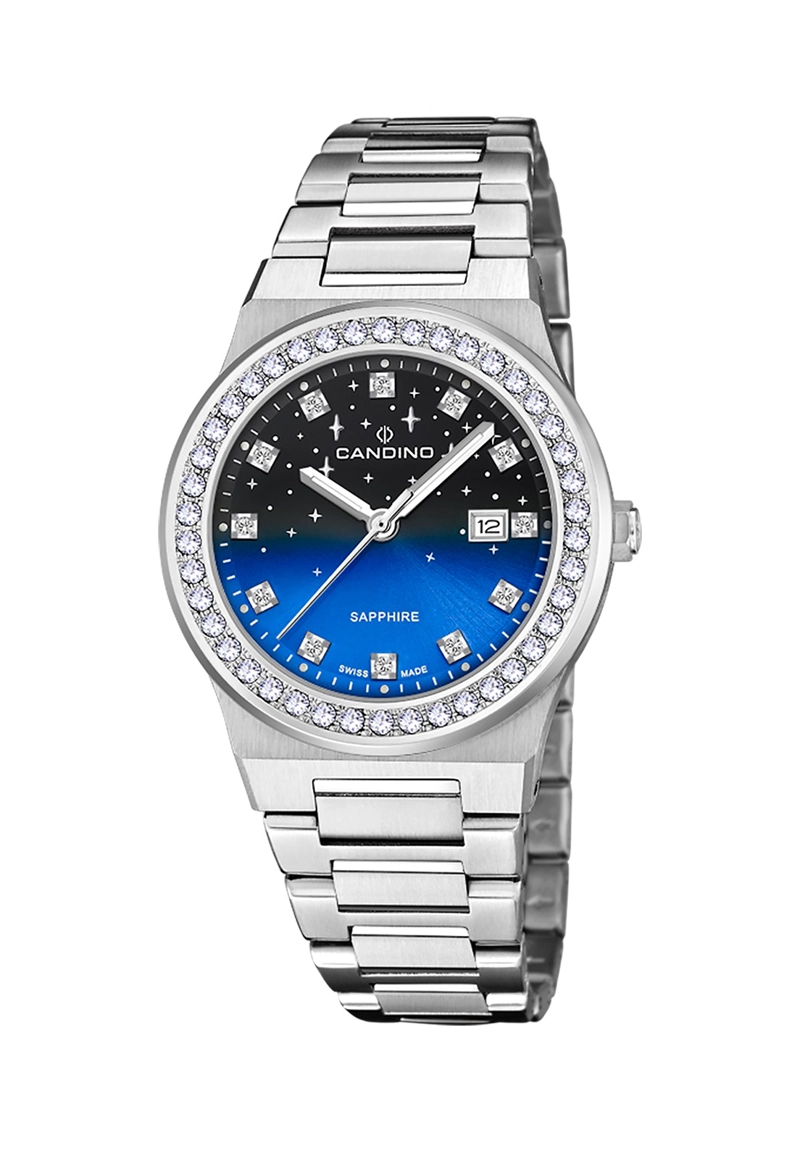 RELOJ DE PULSERA CANDINO C4749/3 SWISS AZUL MUJER GENTS SPORT - 1