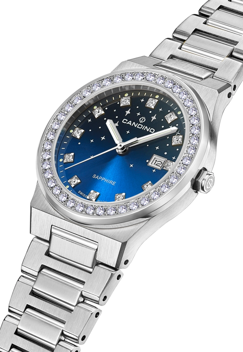 RELOJ DE PULSERA CANDINO C4749/3 SWISS AZUL MUJER GENTS SPORT - 3