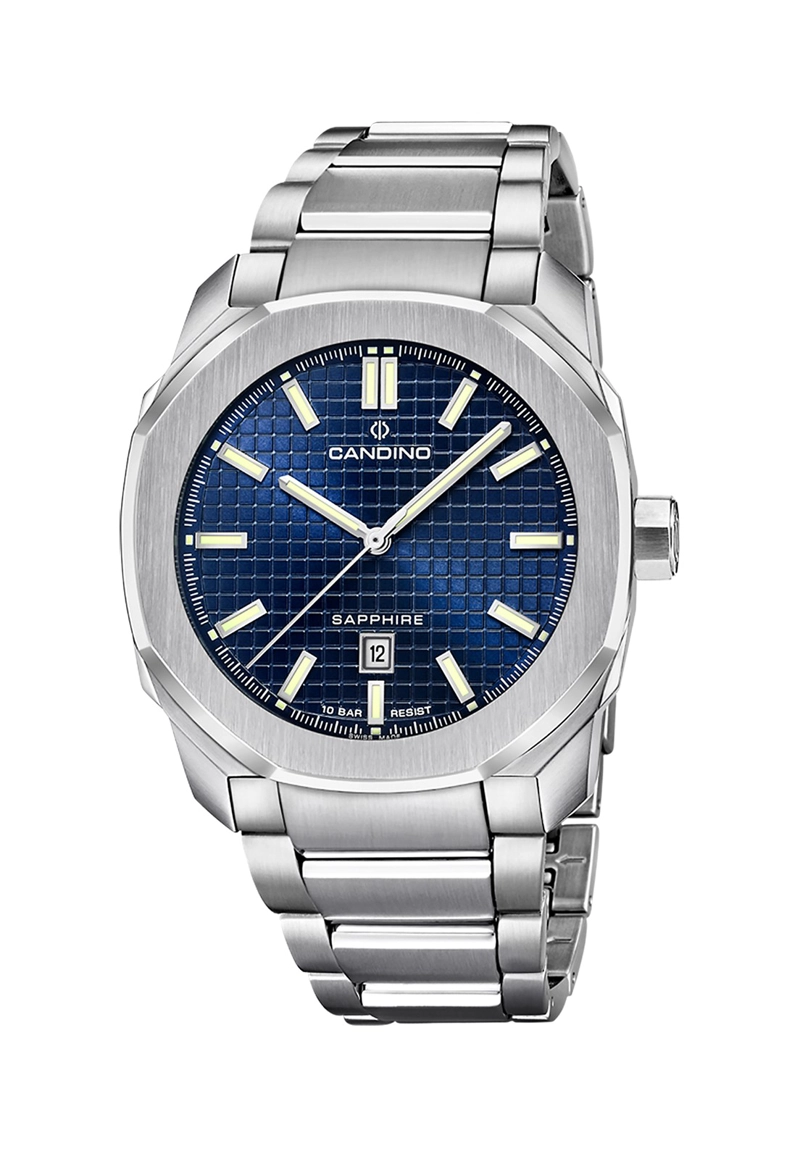 RELOJ DE PULSERA CANDINO C4754/2 SWISS AZUL HOMBRE COUPLE SPORT - 1