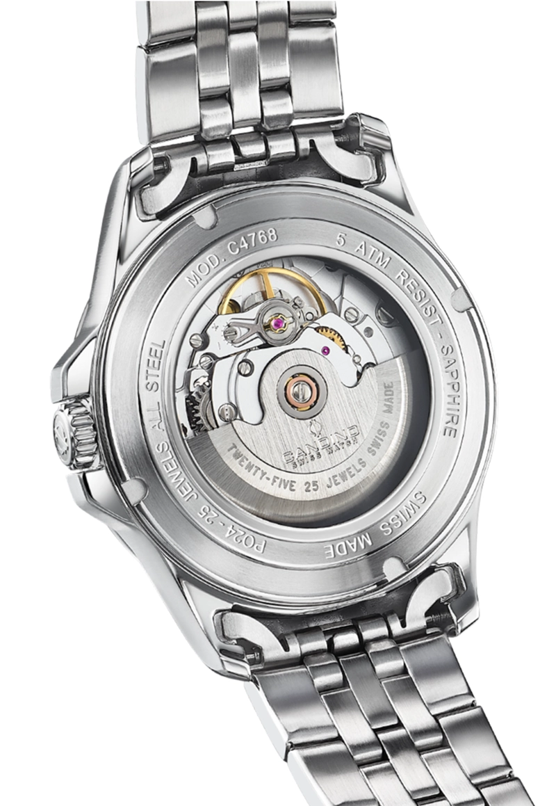 RELOJ C4768/1 CANDINO SWISS PLATEADO HOMBRE AUTOM?TICO - 3