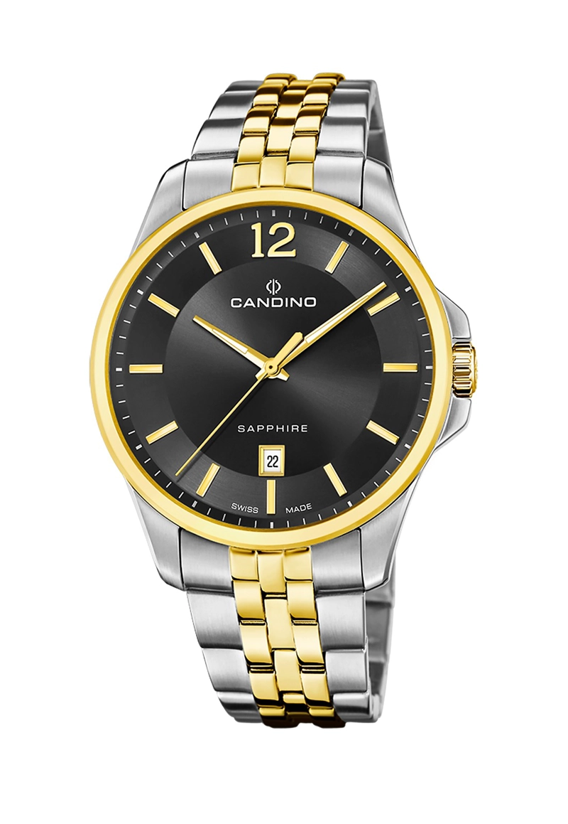 RELOJ DE PULSERA CANDINO C4763/4 SWISS NEGRO HOMBRE COUPLES CLASSIC - 1