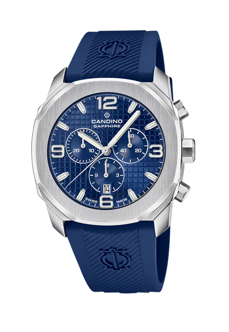 RELOJ DE PULSERA CANDINO C4774/4 SWISS AZUL HOMBRE COUPLE SPORT - 1