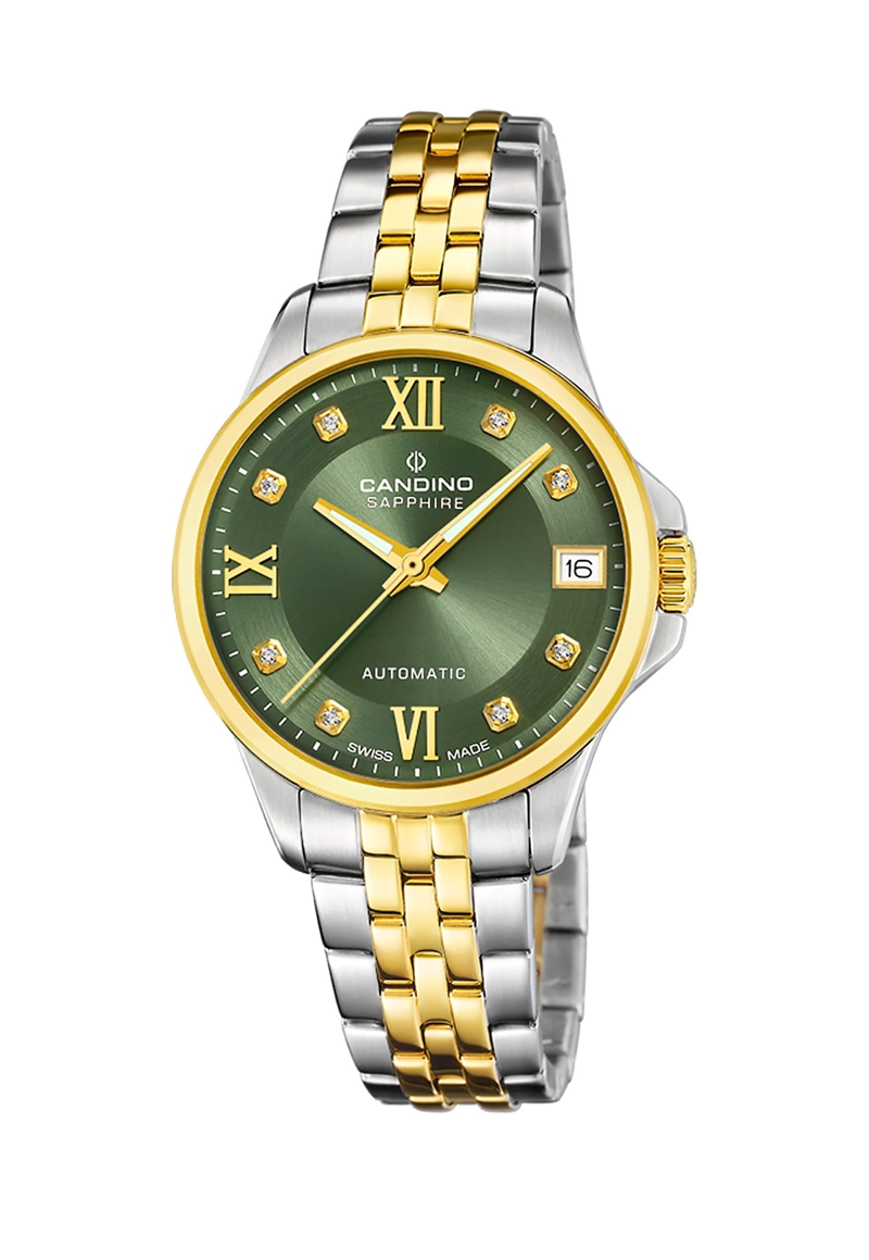 RELOJ DE PULSERA CANDINO C4771/4 SWISS VERDE MUJER AUTOMÁTICO - 1