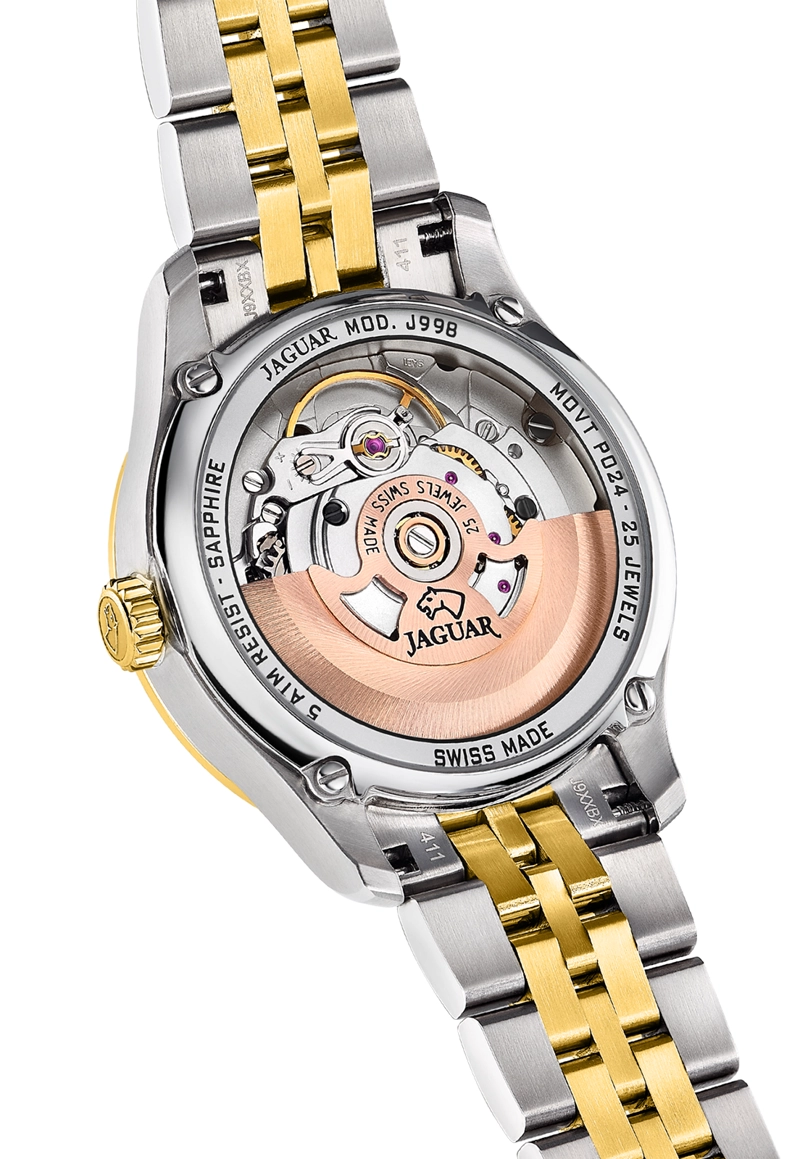 RELOJ DE PULSERA JAGUAR J995/1 SWISS BLANCO MUJER AUTOMÁTICO - 3