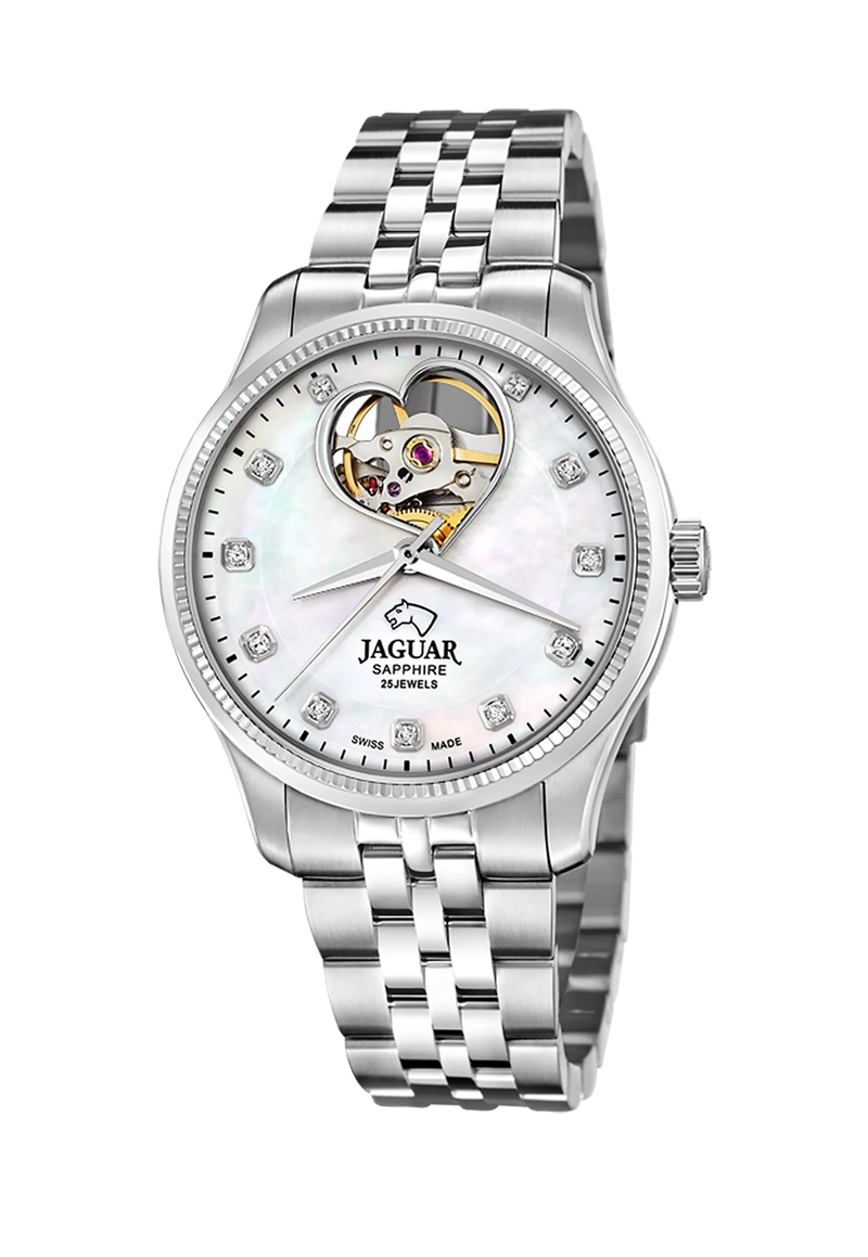 RELOJ DE PULSERA JAGUAR J994/1 SWISS PLATEADO MUJER AUTOMÁTICO - 1