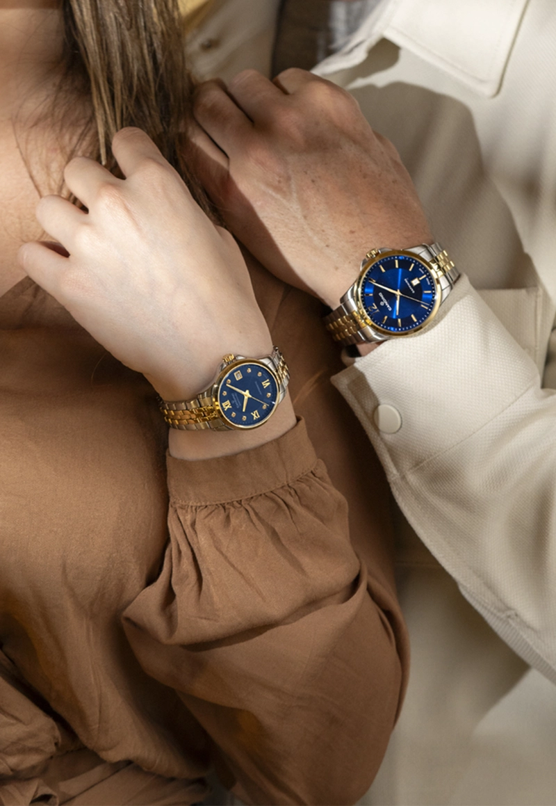 RELOJ DE PULSERA CANDINO C4763/2 SWISS AZUL HOMBRE COUPLES CLASSIC - 3