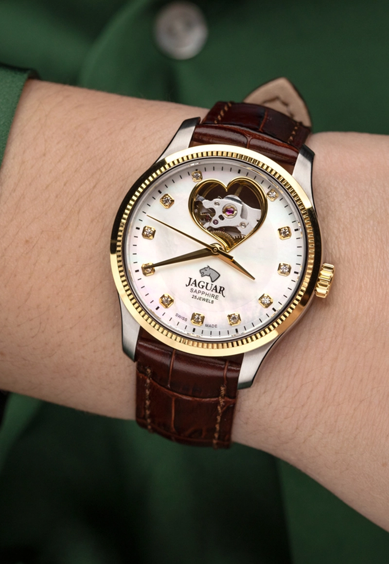 RELOJ DE PULSERA JAGUAR J995/A SWISS BLANCO MUJER AUTOMÁTICO - 4