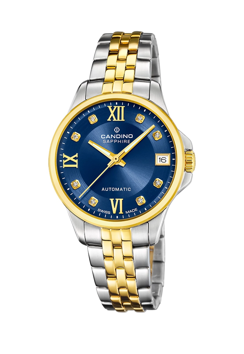 RELOJ DE PULSERA CANDINO C4771/3 SWISS AZUL MUJER AUTOMÁTICO - 1