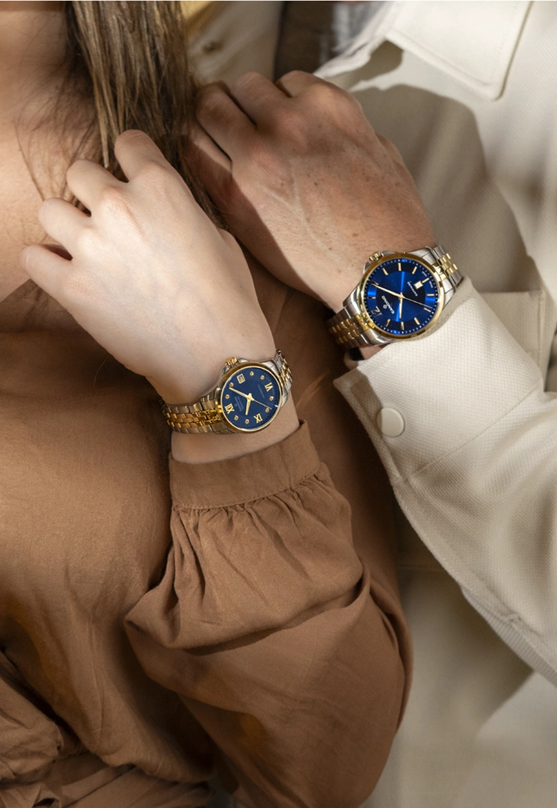 RELOJ DE PULSERA CANDINO C4771/3 SWISS AZUL MUJER AUTOMÁTICO - 4
