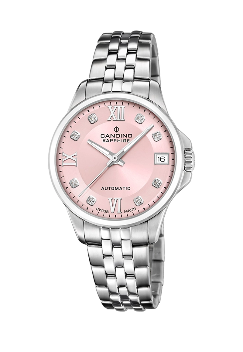RELOJ DE PULSERA CANDINO C4770/3 SWISS ROSA MUJER AUTOMÁTICO - 1