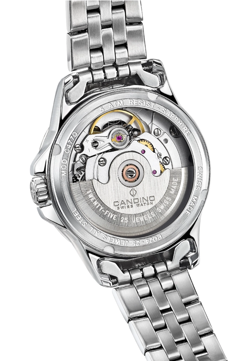 RELOJ DE PULSERA CANDINO C4770/3 SWISS ROSA MUJER AUTOMÁTICO - 3