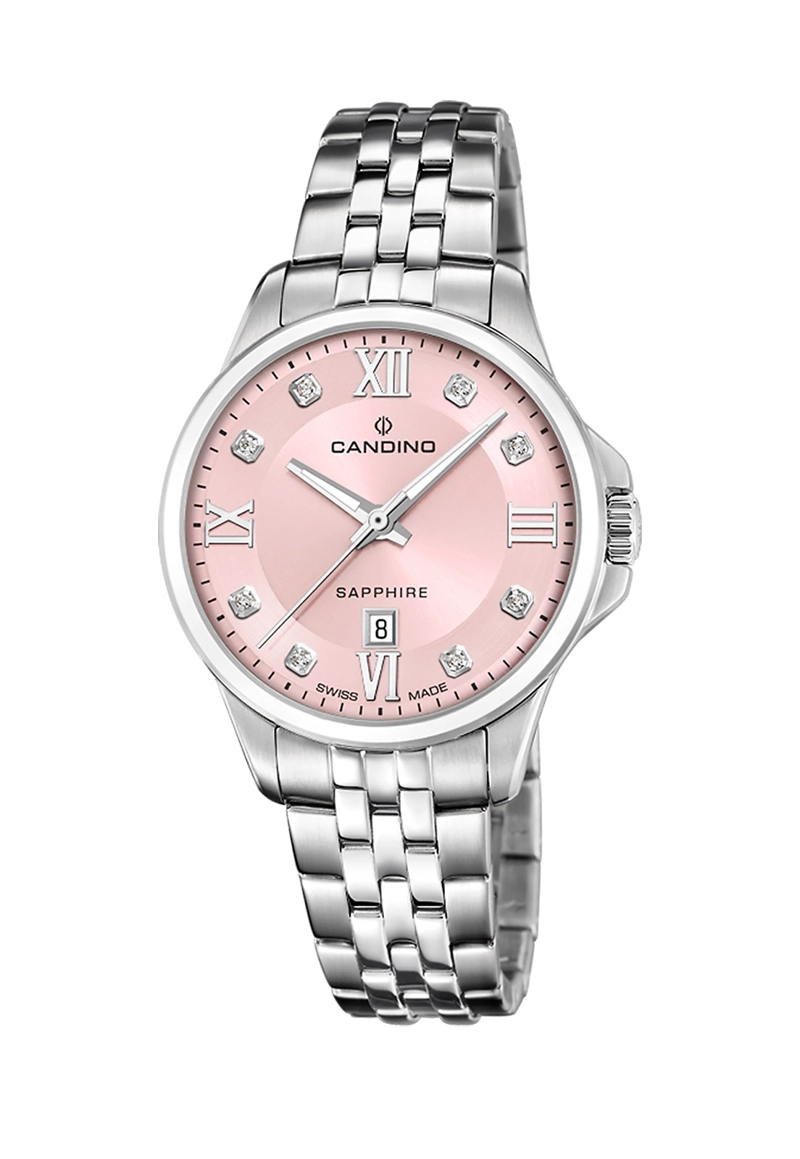 RELOJ DE PULSERA CANDINO C4766/3 SWISS ROSA MUJER COUPLES CLASSIC - 1