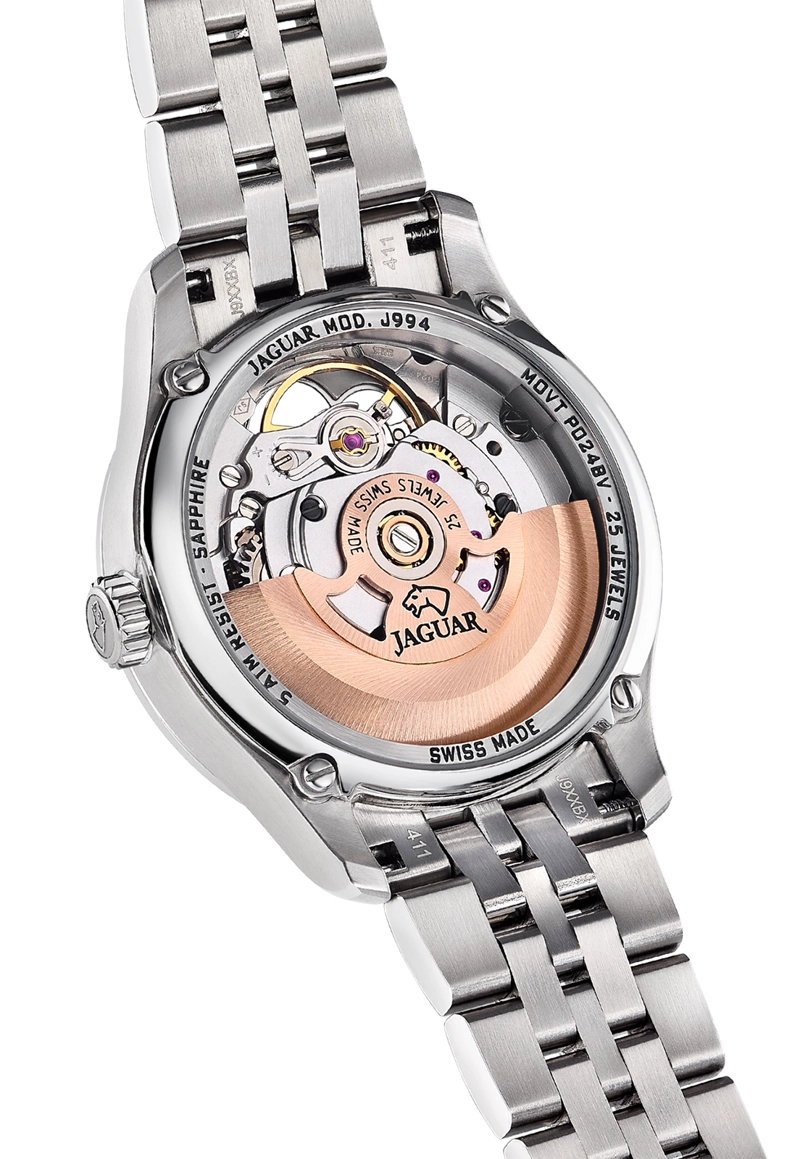 RELOJ DE PULSERA JAGUAR J994/2 SWISS AZUL MUJER AUTOMÁTICO - 2