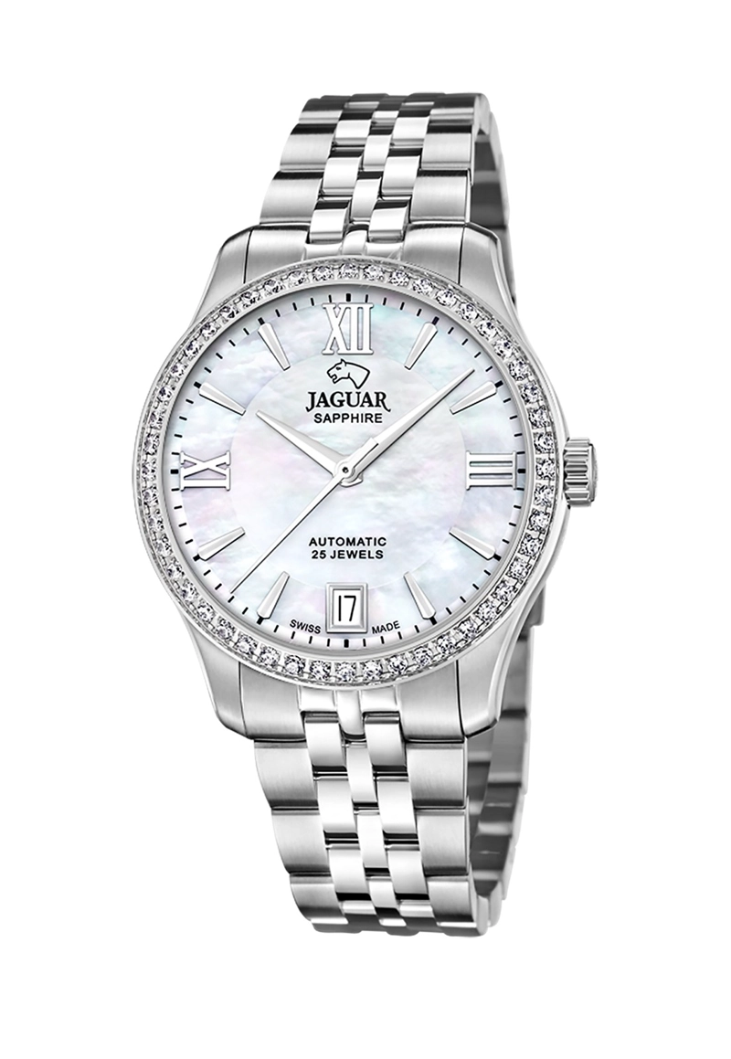 RELOJ DE PULSERA JAGUAR J997/1 SWISS BLANCO MUJER AUTOMÁTICO - 1