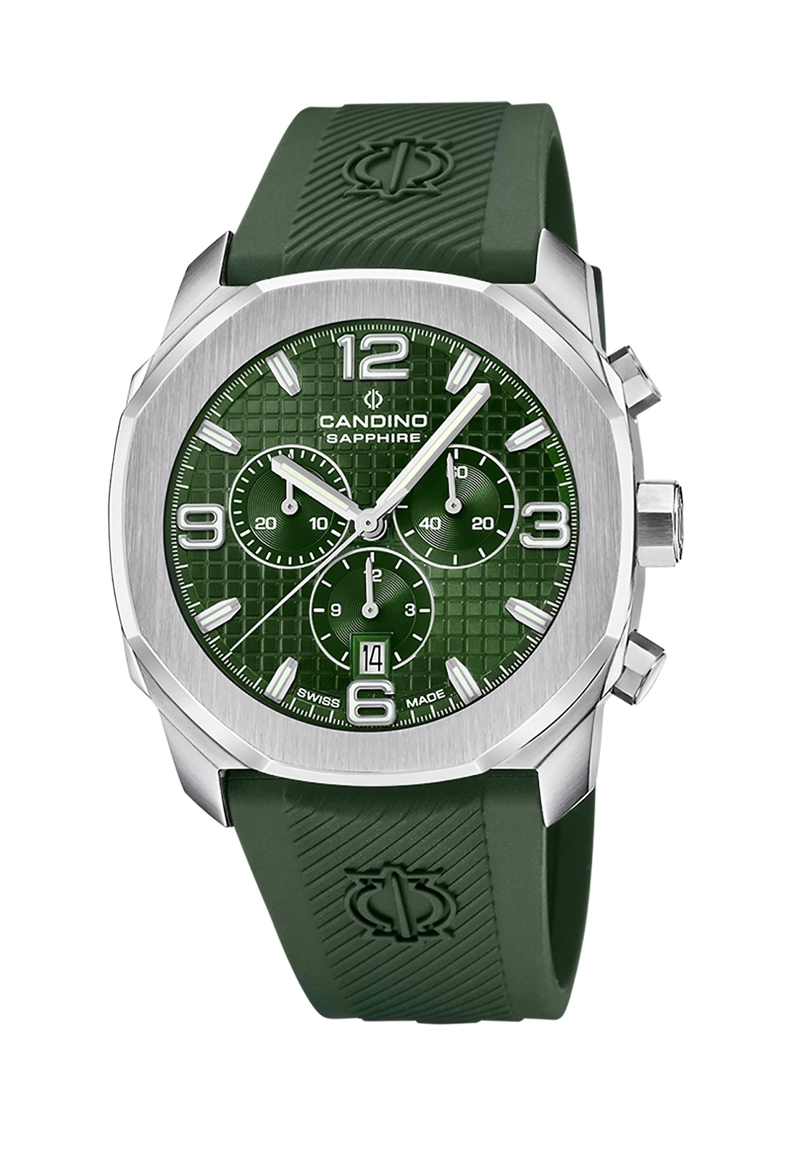 RELOJ DE PULSERA CANDINO C4774/5 SWISS VERDE HOMBRE COUPLE SPORT - 1