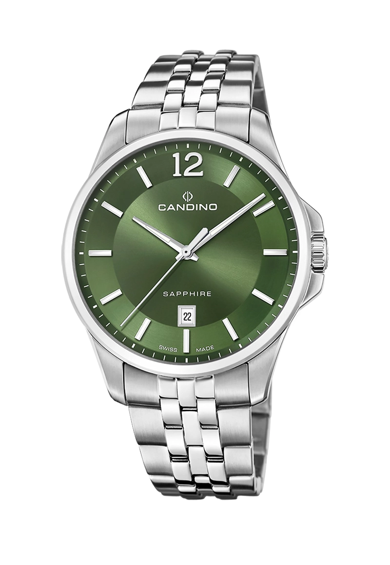 RELOJ C4762/3 CANDINO SWISS VERDE HOMBRE COUPLES CLASSIC - 1