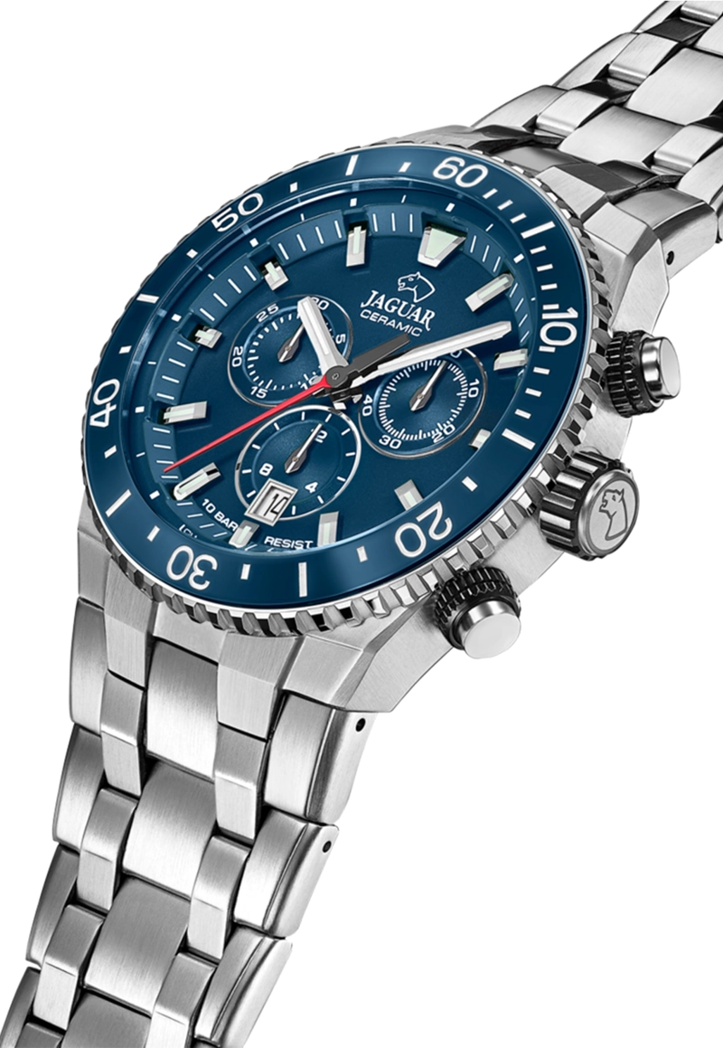 RELOJ DE PULSERA JAGUAR J1022/2 SWISS AZUL HOMBRE CERAMIC - 2