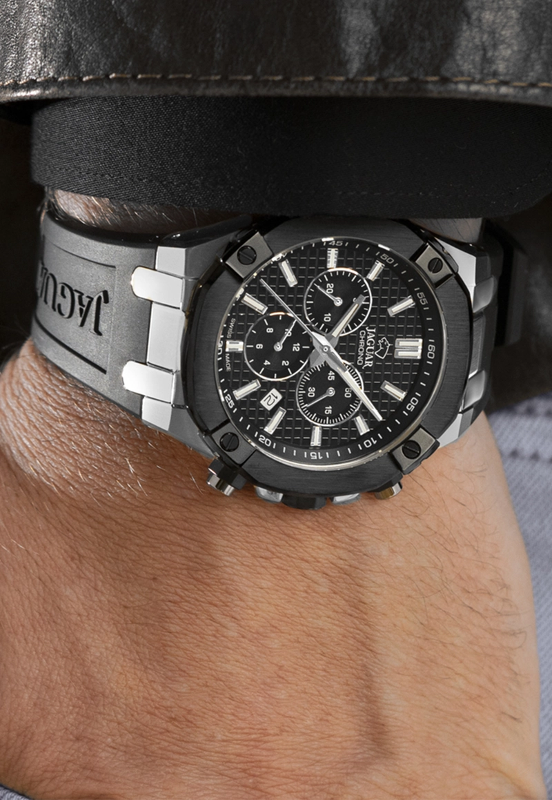 RELOJ DE PULSERA JAGUAR J1020/2 SWISS NEGRO HOMBRE CERAMIC - 2